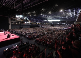 Casi 750.000 personas y 400 eventos, en el primer lustro de andadura del Navarra Arena 