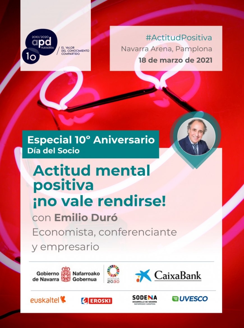 Actitud mental positiva ¡no vale rendirse! con Emilio Duró
