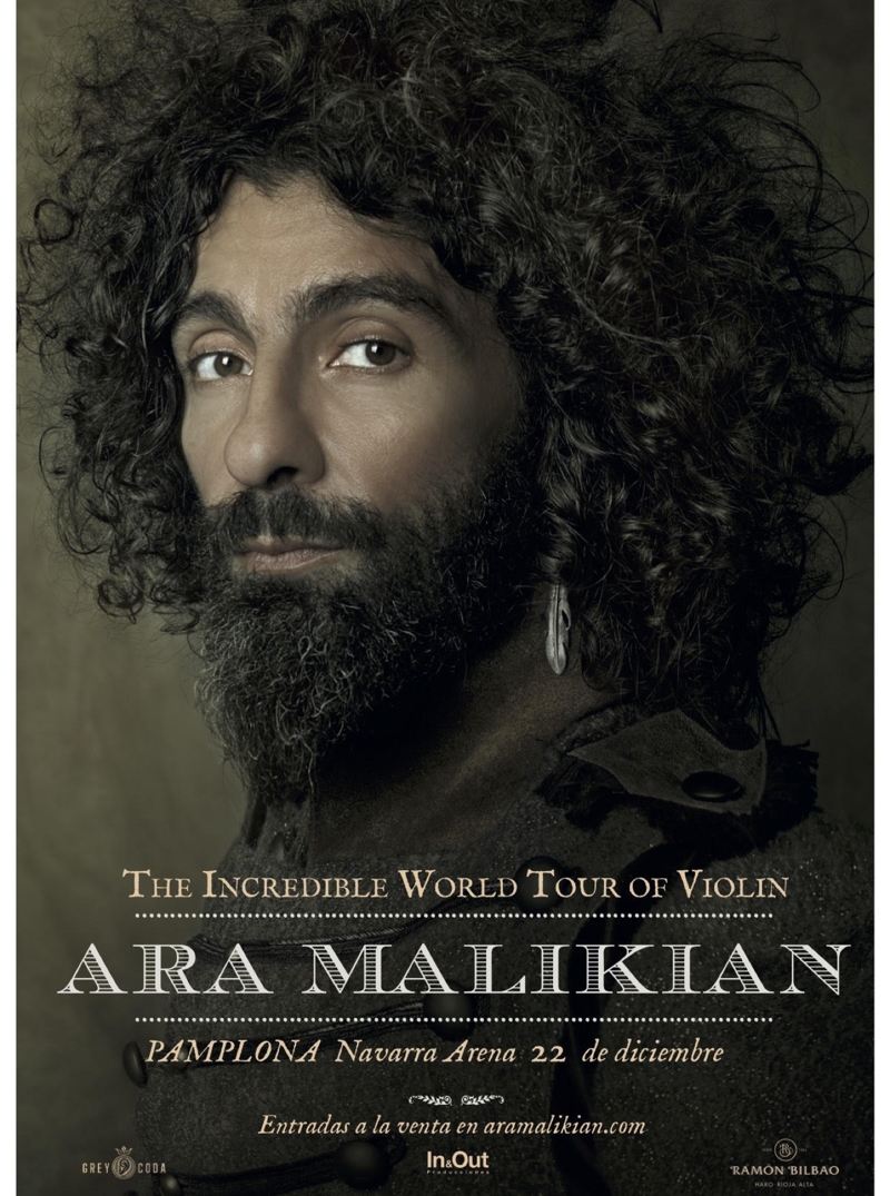 ARA MALIKIAN. THE INCREDIBLE WORLD TOUR OF VIOLIN