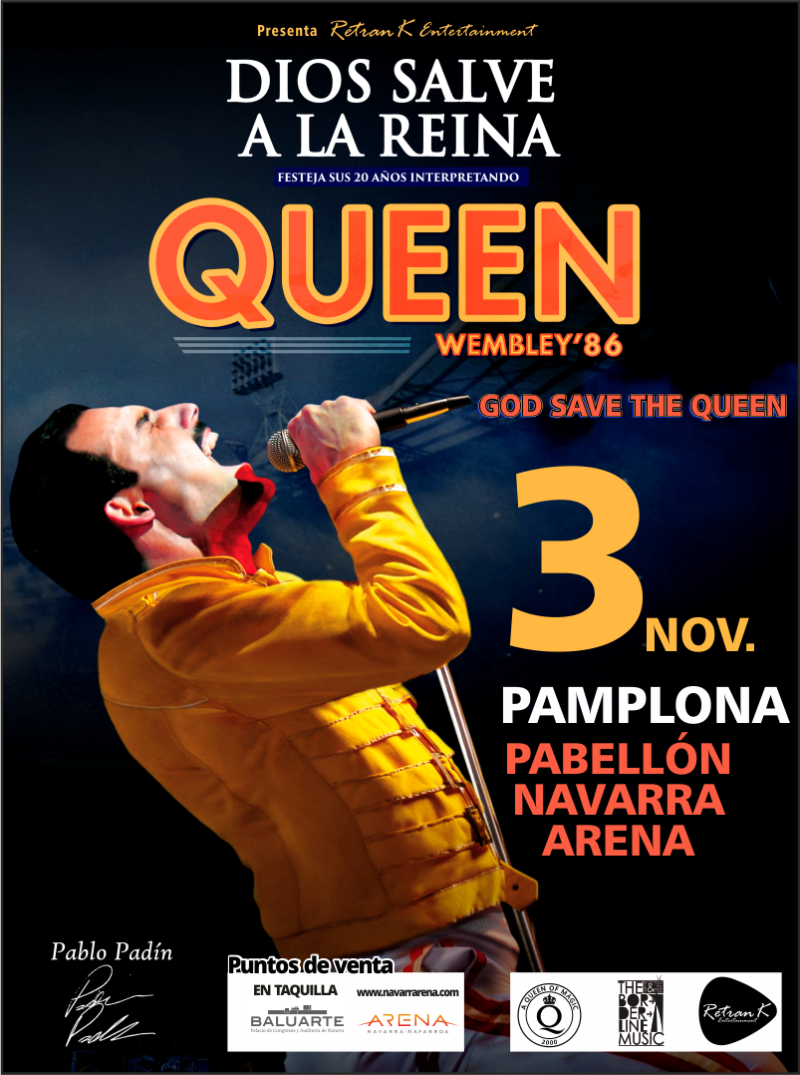 DIOS SALVE A LA REINA - QUEEN - WEMBLEY'86