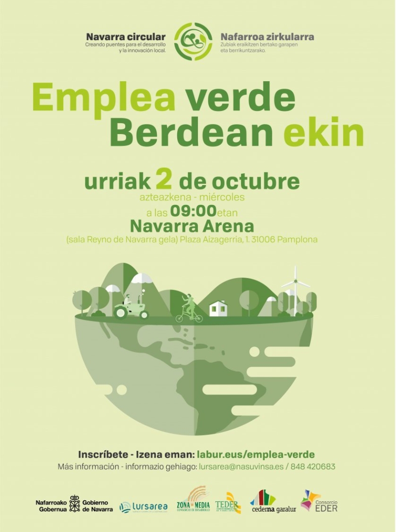 Emplea Verde. Berdea Ekin