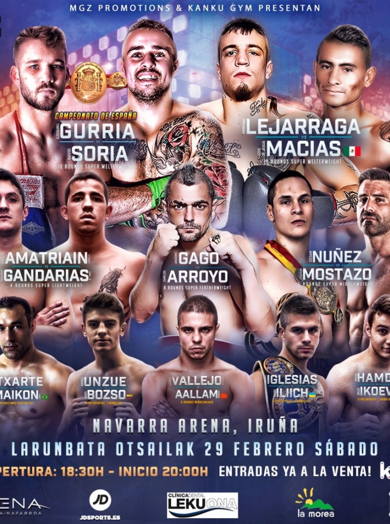 IRUÑA PRO BOXING & KICKBOXING SHOW
