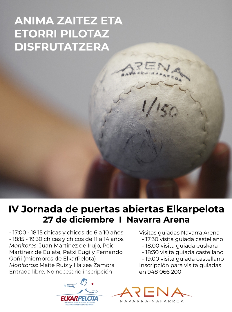 IV Jornada de puertas abiertas Elkarpelota