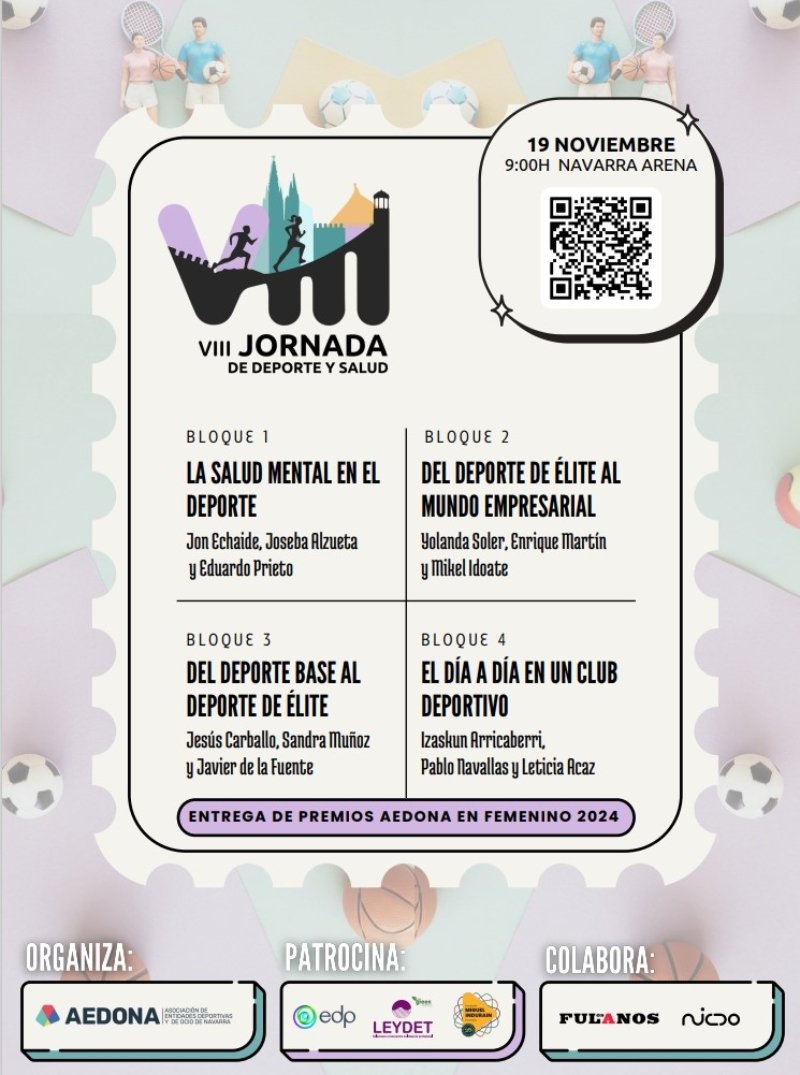 VIII JORNADA DE DEPORTE Y SALUD AEDONA 