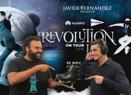 Carlos Jean y Evgeni Plushenko, mejor patinador de la historia, serán parte de Revolution On Ice