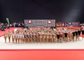 Cintas, mazas y mucha emoción por los pasillos de Navarra Arena