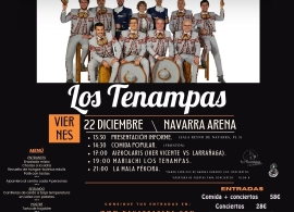 Los Tenampas llegarn a Navarra Arena con su velada mexicana 'AizkolMariatxiMex' el 22 de diciembre