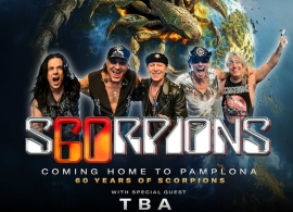 Scorpions celebrará su 60 aniversario en Navarra Arena