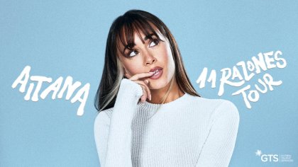 Aitana actuará en Navarra Arena el 27 de noviembre