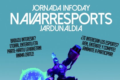 Se abren las inscripciones para participar en la jornada Infoday NavarrEsports