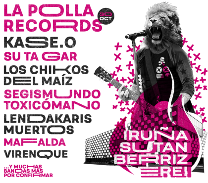 Nuevo cartel de Iruña Rock y devolución de entradas