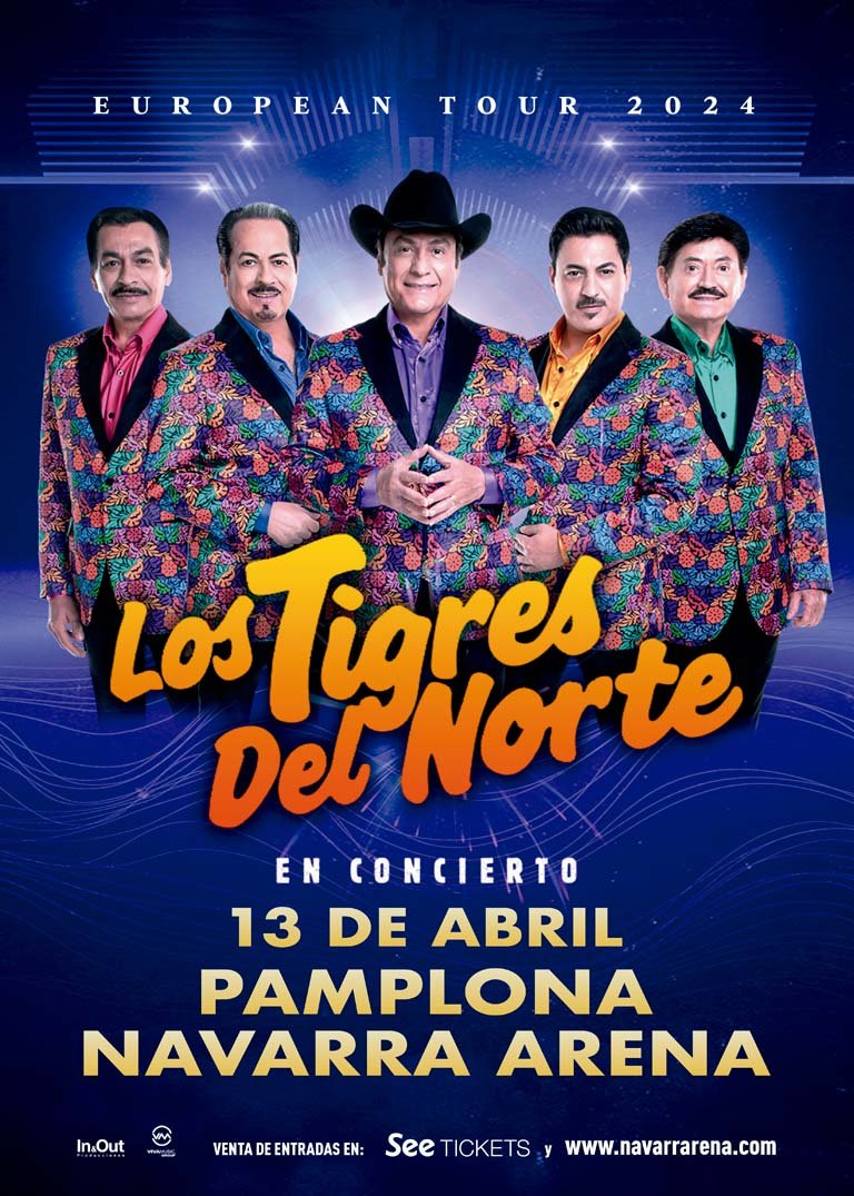 LOS TIGRES DEL NORTEEUROPEAN TOUR 2024