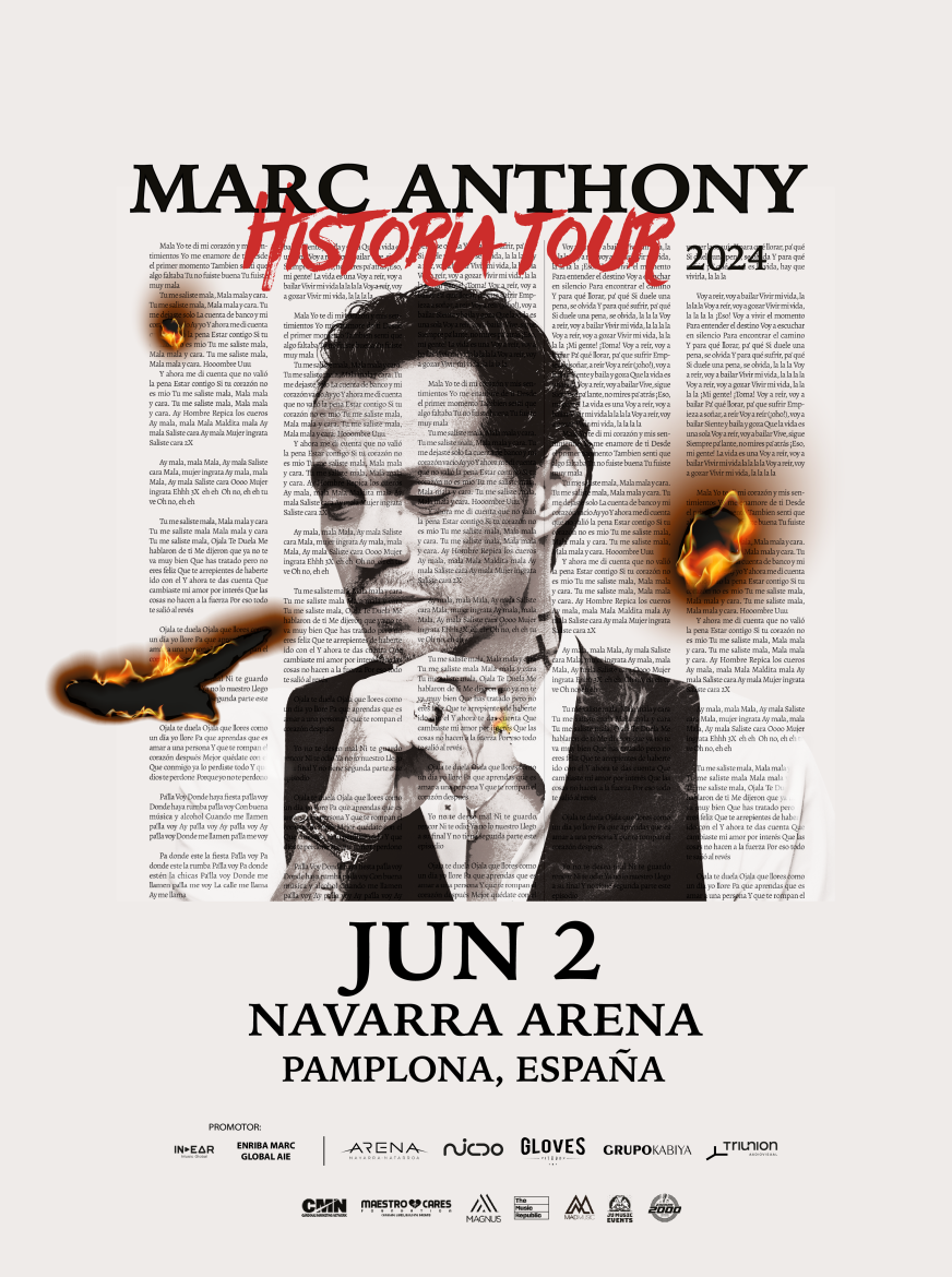 MARC ANTHONY HISTORIA TOUR 2024