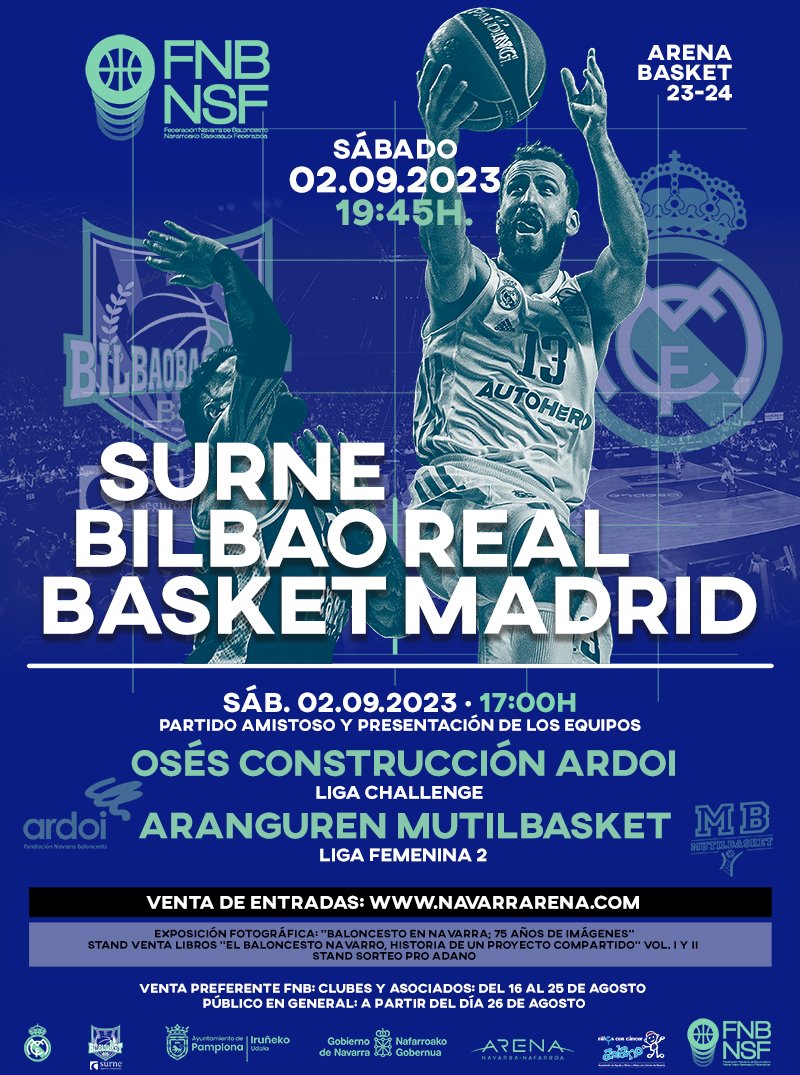 REAL MADRID - SURNE BILBAO BASKET Baloncesto