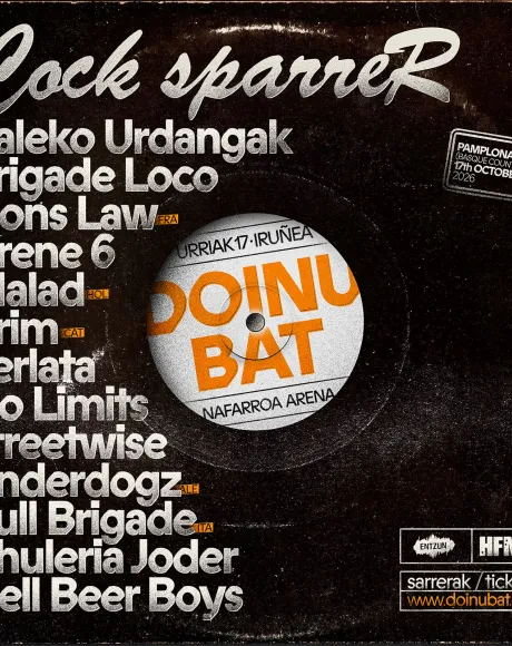 Doinu Bat. Cock Sparrer 2026