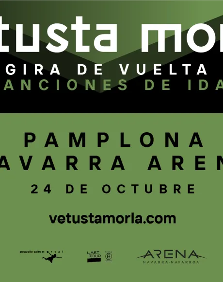 Vetusta Morla 24 octubre 2026 Navarra Arena 