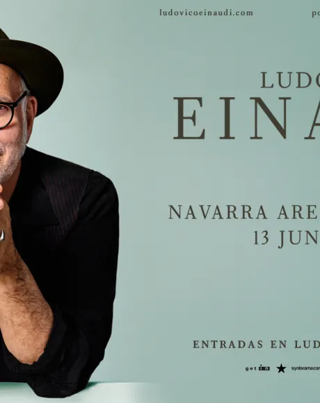 Ludovico Einaudi en Navarra Arena el 13 de junio