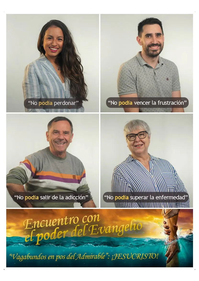 Encuentro con el poder del Evangelio cartel 2023