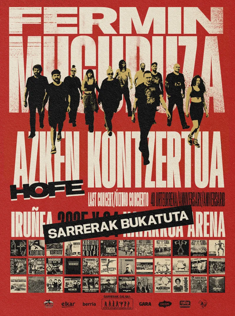 Fermin Muguruza HOFE Entradas agotadas