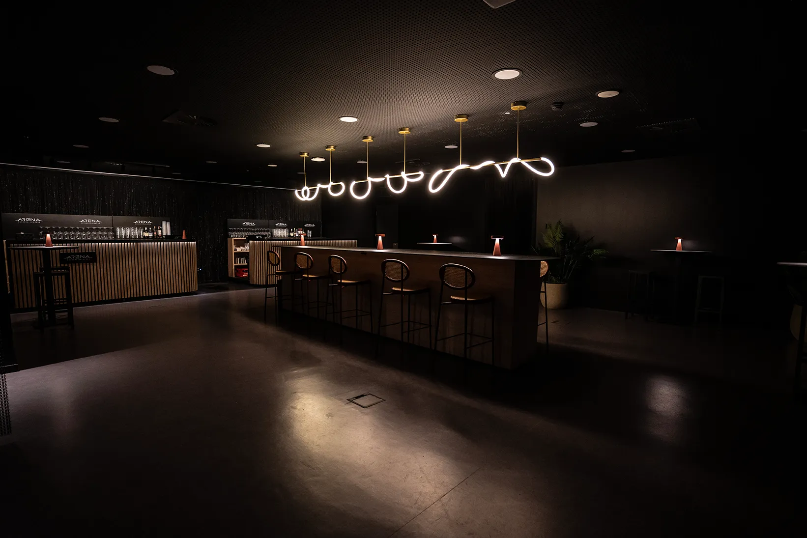 Sala Premium barra central