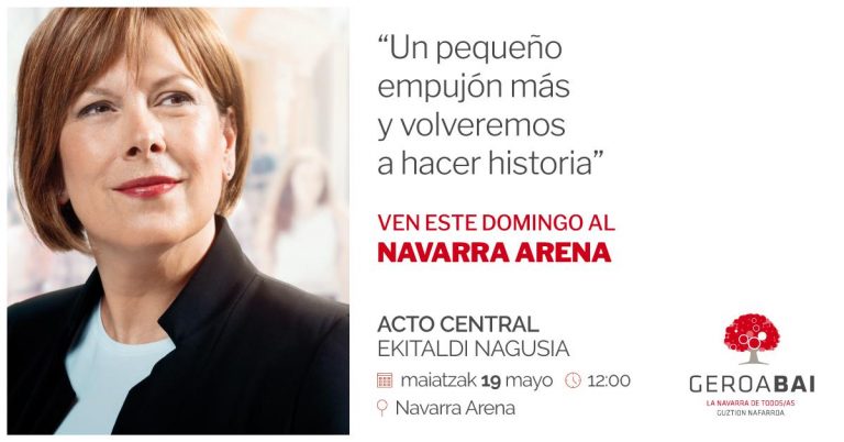 Acto central campaña Geroa Bai
