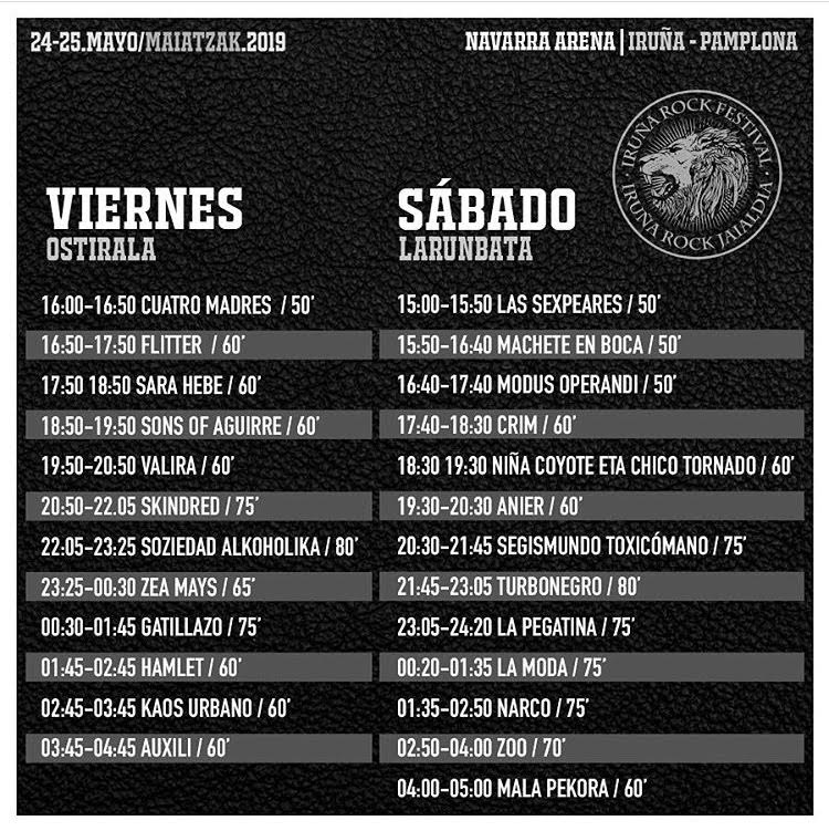 Horarios